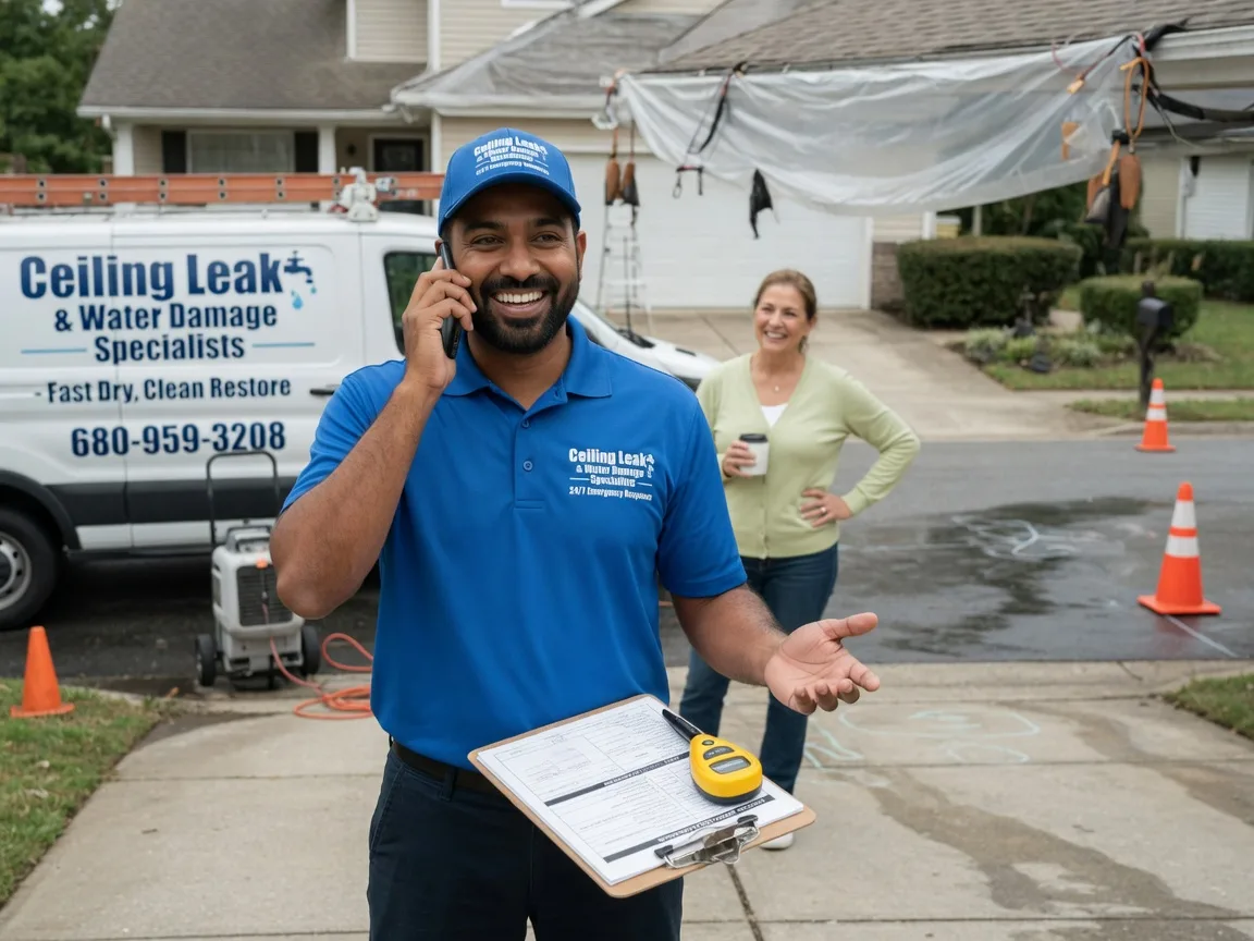 Ceiling Leak Cleanup Glendale Springs, NC FAQs